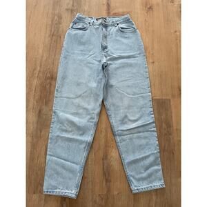 VTG 90s Route 66 Light Wash Jeans High Waist Mom size 13/14 Waist 29"